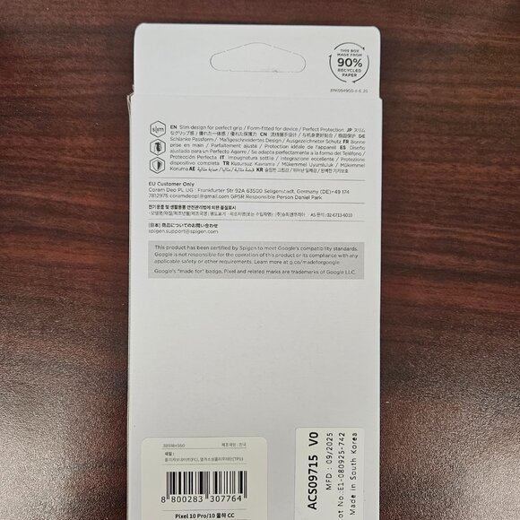 NEW Spigen Pixel 10 Pro/10 Ultra Hybrid Phone Case - Clear - Picture 4 of 6